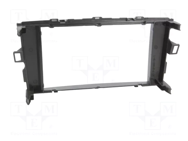 ACV Bastidor de montaje de radio para Toyota Auris 2007-2012, 2 DIN, Antracita