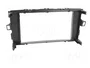 ACV Bastidor de montaje de radio para Toyota Auris 2007-2012, 2 DIN, Antracita