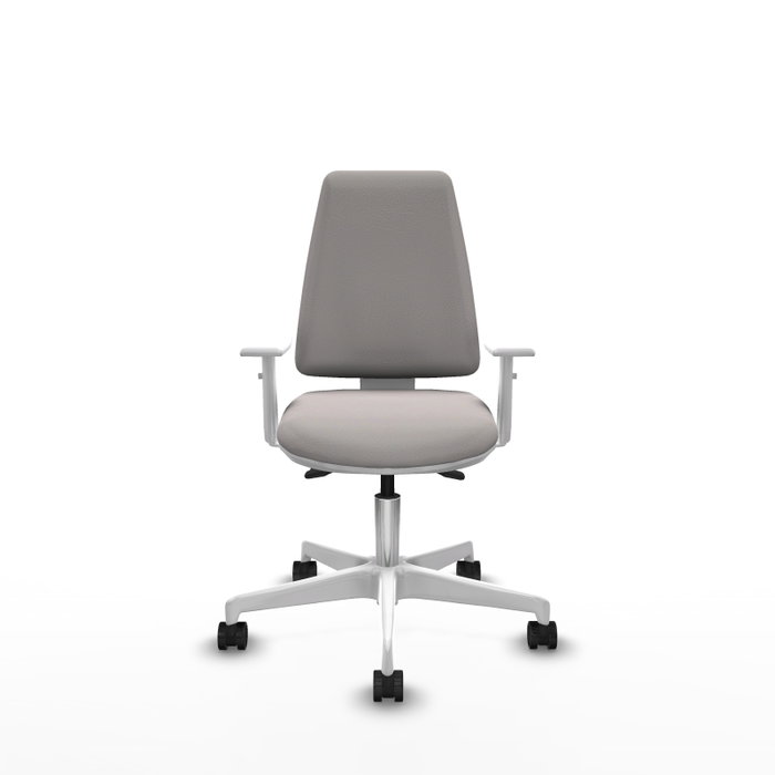 PIQUERAS Y CRESPO Silla de oficina Elche con mecanismo Asincro, color Blanco