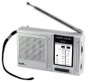 SAMI Radio AM/FM Pequeña Portátil con Funda Protectora y Auricular, Ideal para Viajes y Exteriores