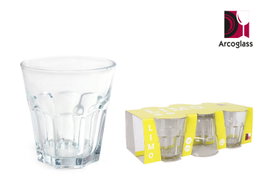 Arcoglass Set de 6 Vasos Limo 290cc