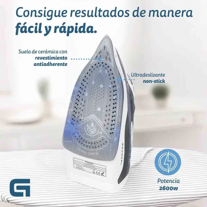 Grunkel Plancha de vapor PL-2600CE Azul Grunkel Plancha de vapor PL-2600CE Azul