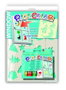 Playcolor Pack Window 6 Témperas Sólidas Colors One con Plantillas para Decoración