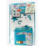 Playcolor Pack Window 6 Témperas Sólidas Colors One con Plantillas para Decoración