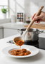 Inde Set de 10 Piezas Utensilios de Cocina con Espátulas y Cucharones, Dimensiones: 10,1 cm (Largo) x 10,2 cm (Ancho) x 32,9 cm (Alto) (12 Unidades)