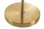 DKD Home Decor Lámpara de Sobremesa Metal e Hilo Dorado y Crudo 30x30x70 cm