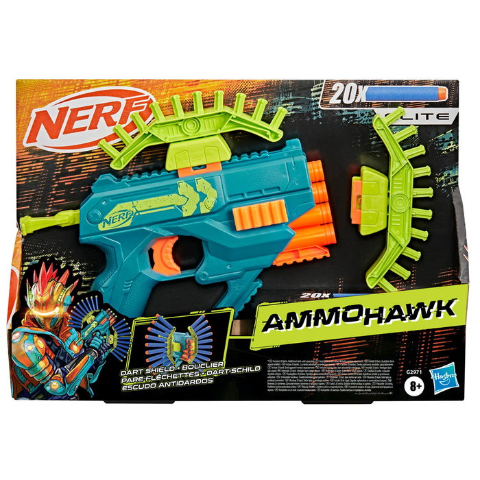 Hasbro Nerf Rebel Ops Ammohawk Lanzador de Dardos G2971 +8 Años Multilingüe