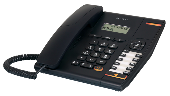 Alcatel Temporis 580 Teléfono DECT/analógico con pantalla e identificador de llamadas Negro Alcatel Temporis 580 Teléfono DECT/analógico con pantalla e identificador de llamadas Negro