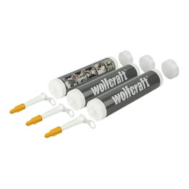 Wolfcraft Cartuchos vacíos 310 ml, 3 uds