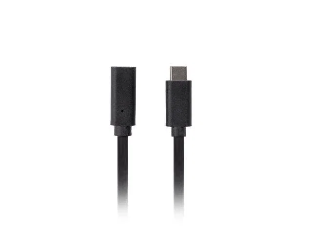 Lanberg Cable de extensión USB-C a USB-C 3.2 Gen 1, 1,5 m, Negro