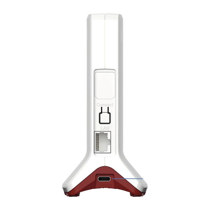 AVM FRITZ!Box 6825 4G Router de Sobremesa con Wi-Fi 6, Banda Única 2.4 GHz, Conexión 4G LTE, Blanco