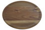 DKD Home Decor Bandeja de Acacia Natural con Pie 36x36x14 cm