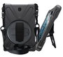 eSTUFF Funda Defender para Galaxy Tab A 10.5 AUSTIN Negra a prueba de golpes, diseño de tres capas, con correa de mano y hombro