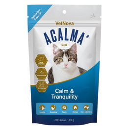 Vetnova Acalma Cats - 30 comprimidos masticables para gatos