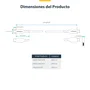 StarTech Cable USB-C a USB-C de 2m, 60W PD, Blanco