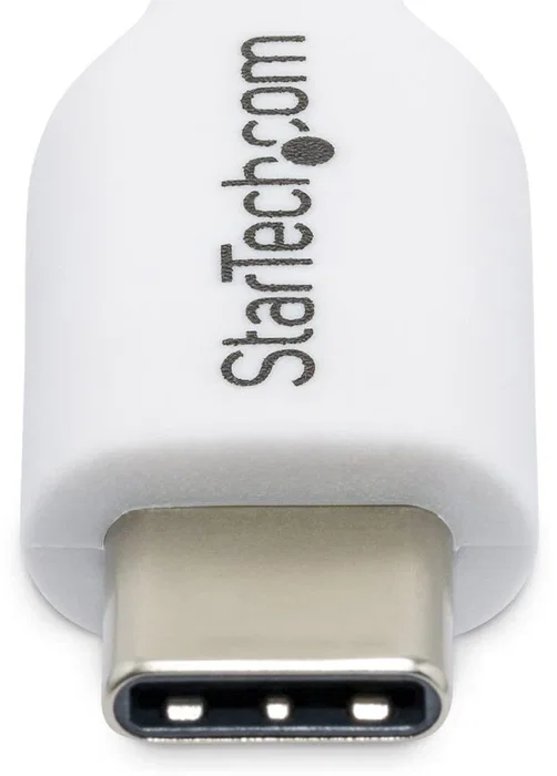 StarTech Cable USB-C a USB-C de 2m, 60W PD, Blanco StarTech Cable USB-C a USB-C de 2m, 60W PD, Blanco