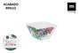 La Mediterranea Bol Melamina Tropic 10 cm x 6 cm Brillo (24 Unidades)