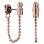 Dkny Pendientes The City Street con Cristales Swarovski Rosa