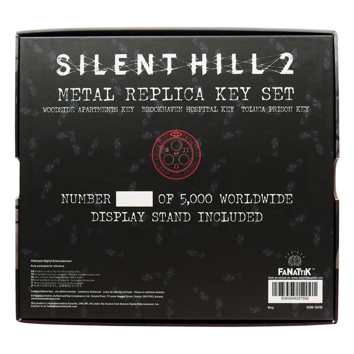 FaNaTtik Set de 3 Réplicas de Llaves Silent Hill 2 FaNaTtik Set de 3 Réplicas de Llaves Silent Hill 2