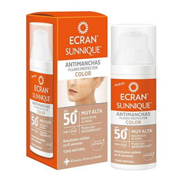 Ecran ECRAN SUNNIQUE Protector Solar Facial Antimanchas Color SPF50+ 50 ml