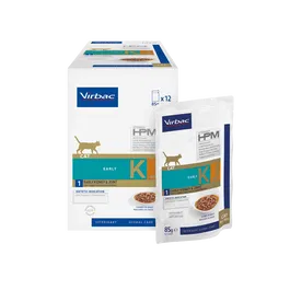 Virbac KJ1 Alimento Húmedo para Gatos con Soporte Renal y Articular 12x85 gr