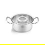 Fissler Profi Cacerola de 20 cm con tapa de cristal, apta para inducción, acero inoxidable 18/10 - 08413920000/0