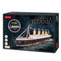 World Brands Puzzle Titanic con luz LED, 266 piezas, 88 cm de anchura