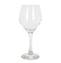 LAV Set de 6 Copas de Vino/Agua de 330 cc, Colección Ella, 21.4 cm de alto, 26.3 cm de largo y 17.8 cm de ancho (4 Cajas)