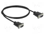 DeLOCK Cable Serie RS-232 D-Sub 9 Macho a Macho 1 m con Conector Estrecho