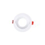 Aro Empotrado Downlight Circular Sin Bombilla para LED GU10 - Blanco