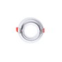 Aro Empotrado Downlight Circular Sin Bombilla para LED GU10 - Blanco