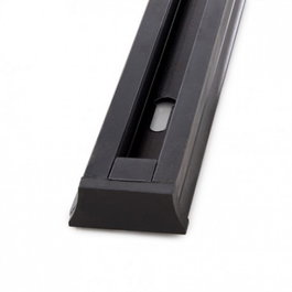 Carril Monofásico Focos LED 2M Negro