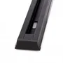 Carril Monofásico para Focos LED 2 Metros Negro HO-218000CARRIL-N-2M