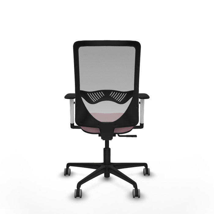 PIQUERAS Y CRESPO Silla de oficina Zulema Rosa y Gris PIQUERAS Y CRESPO Silla de oficina Zulema Rosa y Gris
