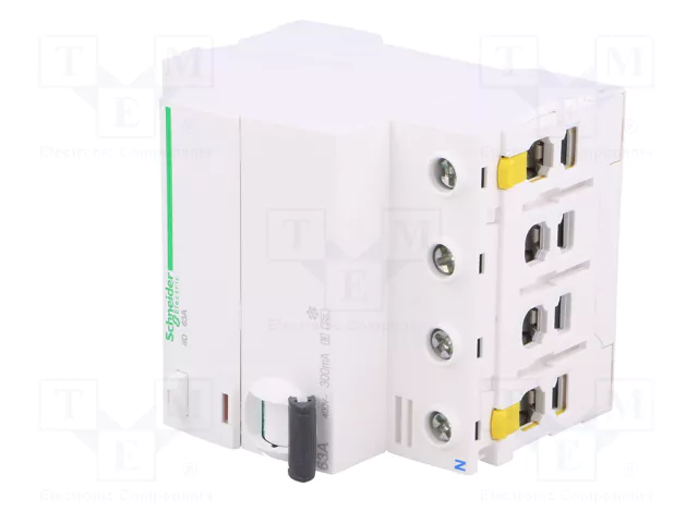 SCHNEIDER ELECTRIC Interruptor Diferencial ACTI9 iID 63A 300mA 4 Polos