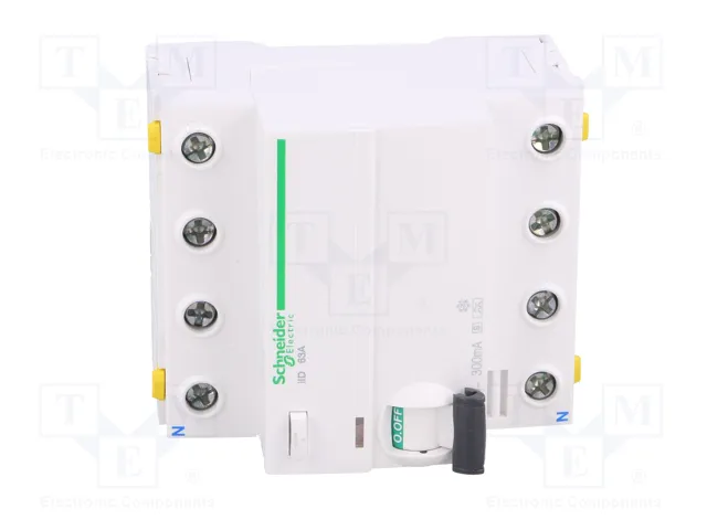 SCHNEIDER ELECTRIC Interruptor Diferencial ACTI9 iID 63A 300mA 4 Polos