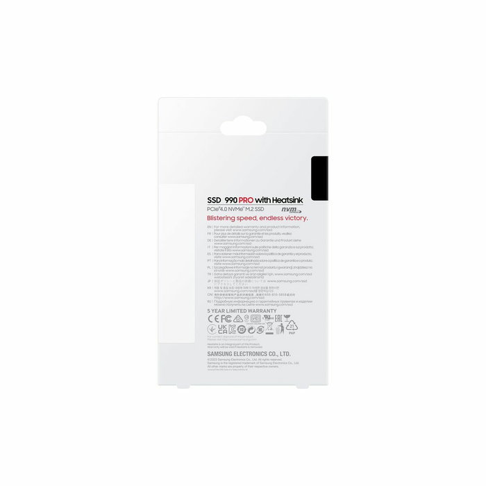 Samsung 990 PRO 1 TB M.2 con disipador térmico