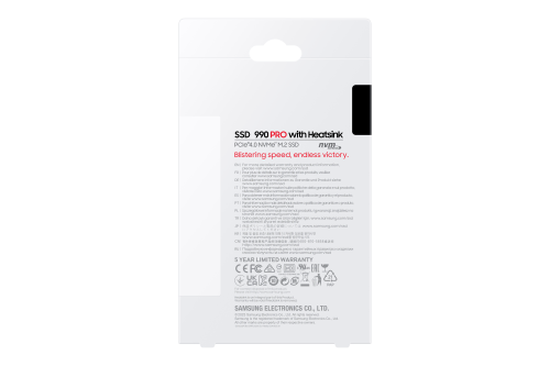Samsung 990 PRO 1 TB M.2 con disipador térmico