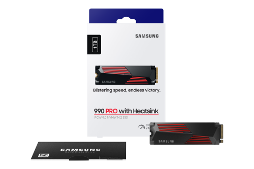 Samsung 990 PRO 1 TB M.2 con disipador térmico