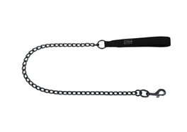 Freedog Correa Metálico Gun Negro 3,5mm/20mm 100cm