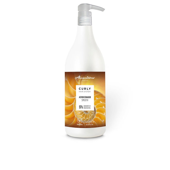 Alcantara CURLY HAIR SYSTEM Acondicionador Smooth 1000 ml (Reacondicionado) Alcantara CURLY HAIR SYSTEM Acondicionador Smooth 1000 ml (Reacondicionado)
