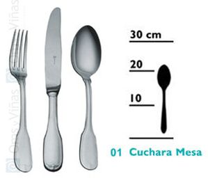 Santander Cuchara Mesa (Set de 12) inevitable Santander Cuchara Mesa (Set de 12) inevitable