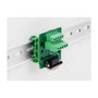 DeLOCK 66907 Adaptador D-Sub de 9 pines macho a bloque de terminales para carril DIN