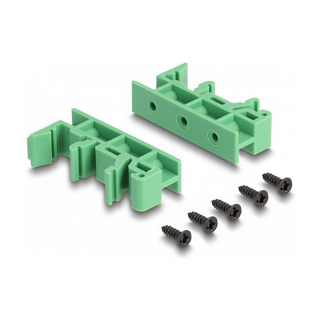 DeLOCK 66907 Adaptador D-Sub de 9 pines macho a bloque de terminales para carril DIN DeLOCK 66907 Adaptador D-Sub de 9 pines macho a bloque de terminales para carril DIN