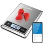 Renpho calibra 1 - smart nutrition scale - ble - grey stainless steel (up to 11lb/5kg)