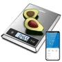 Renpho calibra 1 - smart nutrition scale - ble - grey stainless steel (up to 11lb/5kg)