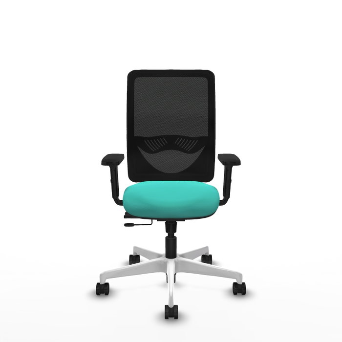 PIQUERAS Y CRESPO Silla de oficina Zulema Turquesa y Negro PIQUERAS Y CRESPO Silla de oficina Zulema Turquesa y Negro