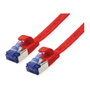 VALUE Patchkabel Cat.6A FTP extra plano rojo 0,5 m