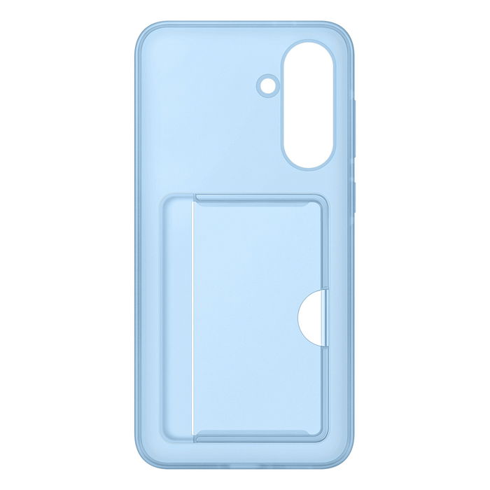 Samsung Card Slot Case Azul para Galaxy A36 5G, Funda con Bolsillo para Tarjetas, 17 cm (6.7")