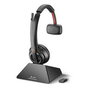 Poly savi 8210 auriculares alÁmbrico de mano oficina/centro de llamadas bluetooth negro